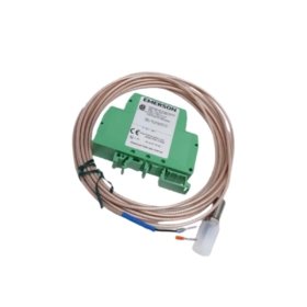 The EPRO PR6423/204-110 is a non-contact eddy current transducer system for measuring vibrations, displacement, and shaft movements in turbomachinery.