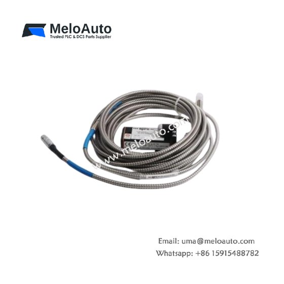 The EPRO PR6423/268-110 is an advanced eddy current transducer designed for accurate measurement of displacement, vibration, and other mechanical parameters in rotating machinery.