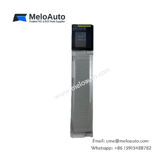 Schneider Electric 140CRA31200 Ethernet RIO drop adaptor supports Ethernet IP and Modbus TCP for Modicon Quantum systems.