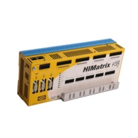 The HIMA HIMatrix F35 is a compact, SIL 3 certified safety controller with 24 digital inputs, 8 digital outputs, and 8 analog inputs for industrial automation.