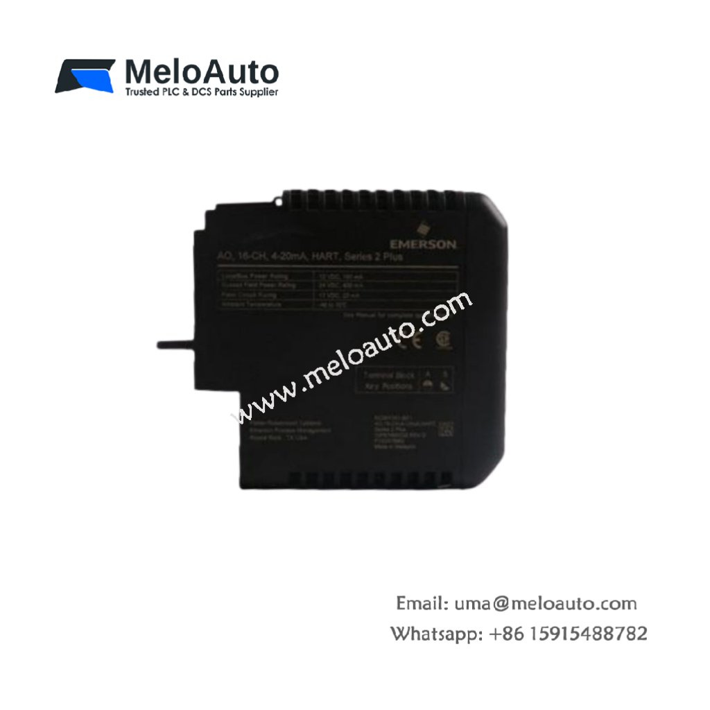 Emerson KC3011X1-BA1 16-Channel Analog Output Module (AO Plus)