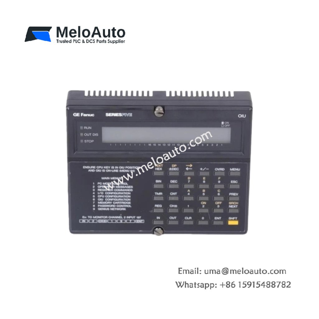 GE IC655PER500B Operator Interface Unit (OIU)