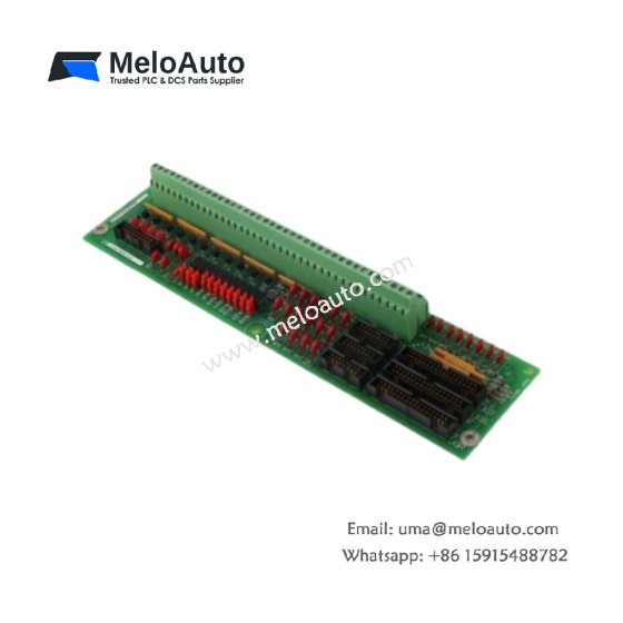 The GE DS200TBQBG1ACB is an Analog I/O Termination Board for the GE Mark V Gas Turbine Control System, featuring 154 terminals, 15 jumpers, and advanced signal conditioning.