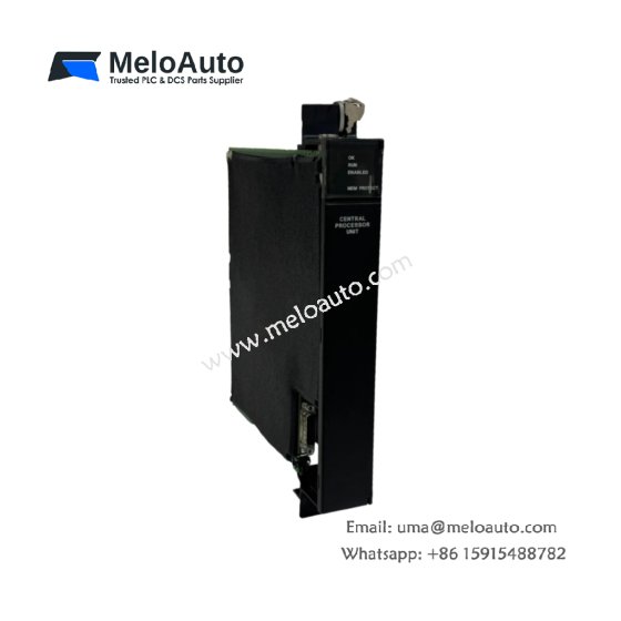 The IC697CPM915 CPU module by GE Fanuc offers 32 MHz clock speed, 1 MB RAM, and robust protection. Ideal for Series 90-70 PLCs and industrial automation.