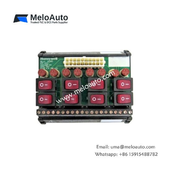 Explore the Honeywell 900RTR-H001 Relay Output RTP module with 20 independent relay channels, fuse protection, and hazardous environment certifications. Ideal for industrial automation and control systems.