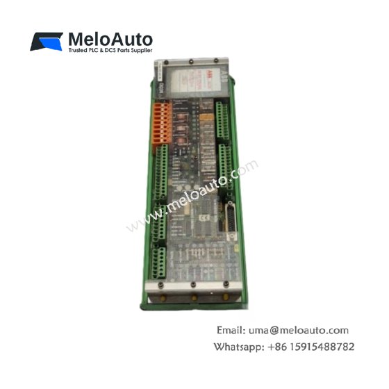 The ABB CMA114 Diesel Start/Stop Control Module efficiently manages diesel engine operation. Features reliable start/stop control, multiple interfaces, and industrial-grade durability.