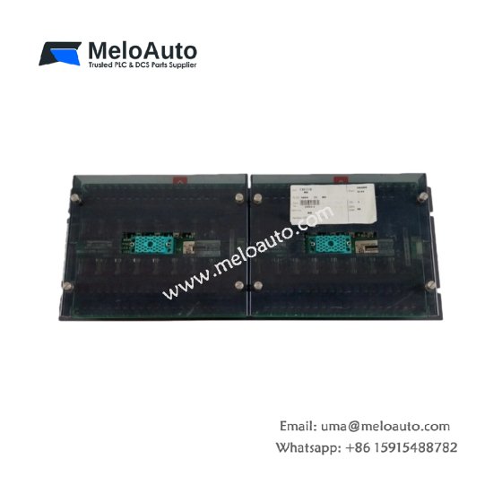 The Triconex 2551 7400056-110 digital external terminator ensures accurate data transmission with high I/O capacity, fault tolerance, and scalability for industrial automation systems.