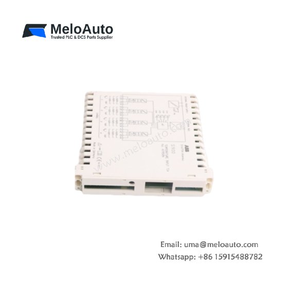 The ABB AI950 Analog Input Module offers 4-20mA, voltage, thermocouple, and RTD signal compatibility. Perfect for integration with ABB DCS and PLC systems.