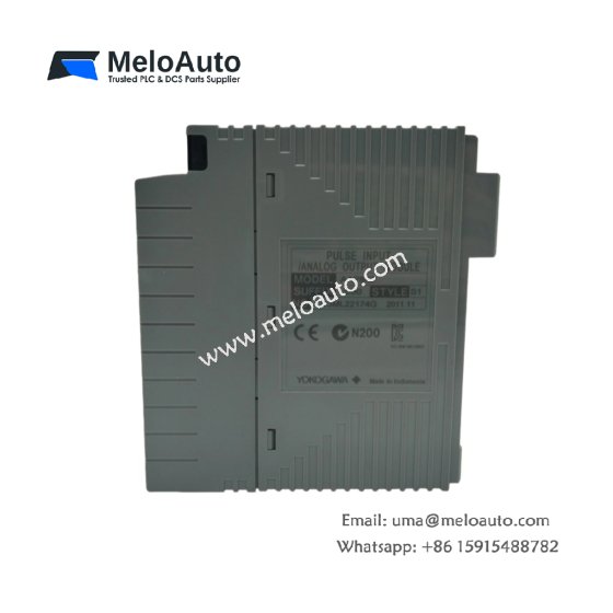 The Yokogawa AAP849-S00 pulse to analog output module supports 8 input channels, 50 kHz frequency range, and 4-20 mA analog signals for precise control.