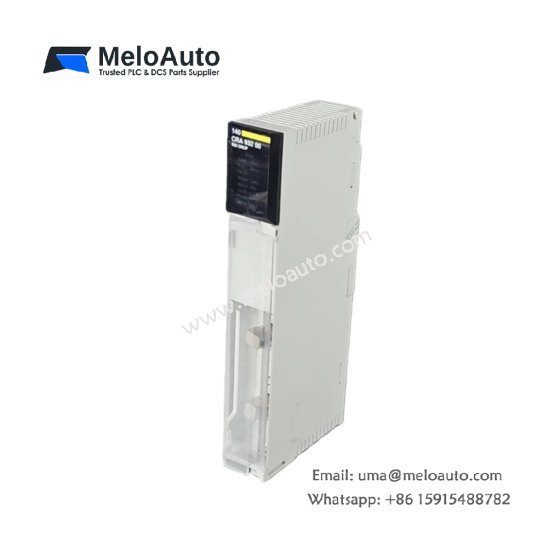 The Schneider Electric 140CRA93200 is a RIO drop adaptor for the Modicon Quantum series, supporting up to 27 I/O modules with a 1544 Mbit/s transmission rate.