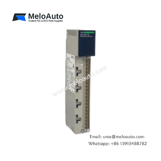 The Schneider 140AII33010 current input module offers 8 inputs, a wide range of input signals, and efficient performance for Modicon Quantum systems in industrial automation.
