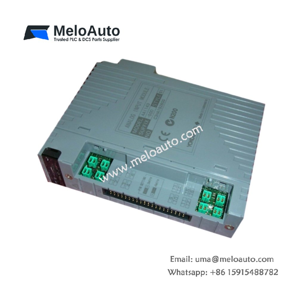 Yokogawa AAI143: Advanced Analog I/O Module with HART Communication