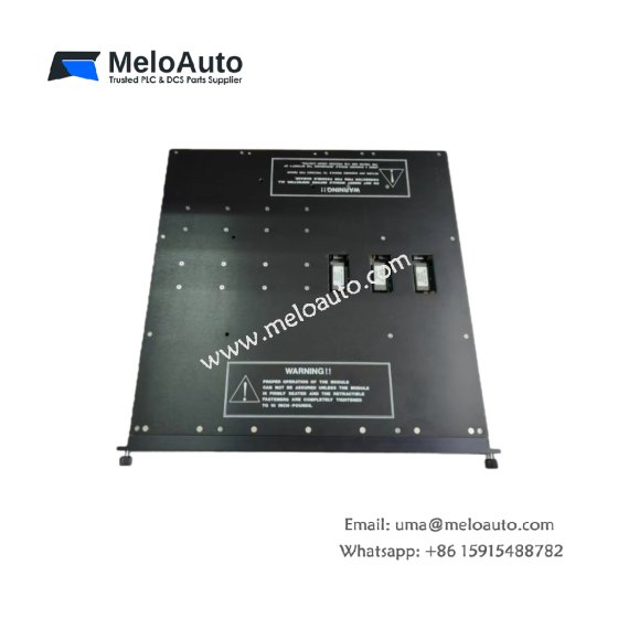 The Triconex 3482 module supports data rates up to 100 Mbps, enabling high-speed communication for Triconex process control systems.