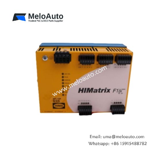 The HIMA HIMATRIX F1 DI 16 01 is a SIL 3 certified remote I/O module with 16 digital inputs and 4 pulsed outputs, ideal for safety-critical applications.