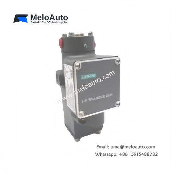 The Siemens 771-3STF2 I/P transducer converts electrical signals (1-5 mA) to pneumatic output (3-15 PSIG) for accurate industrial pressure control.