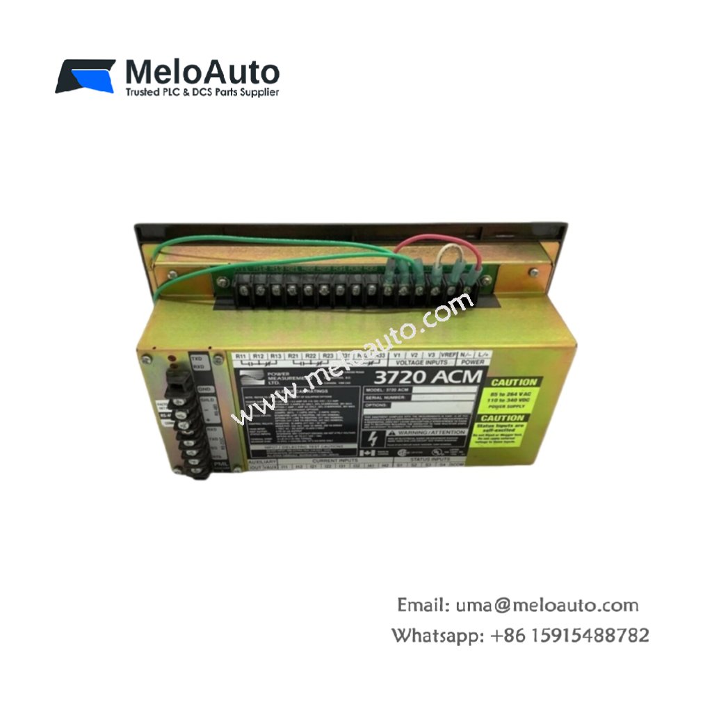 GE 3720 ACM Electronic Power Meter