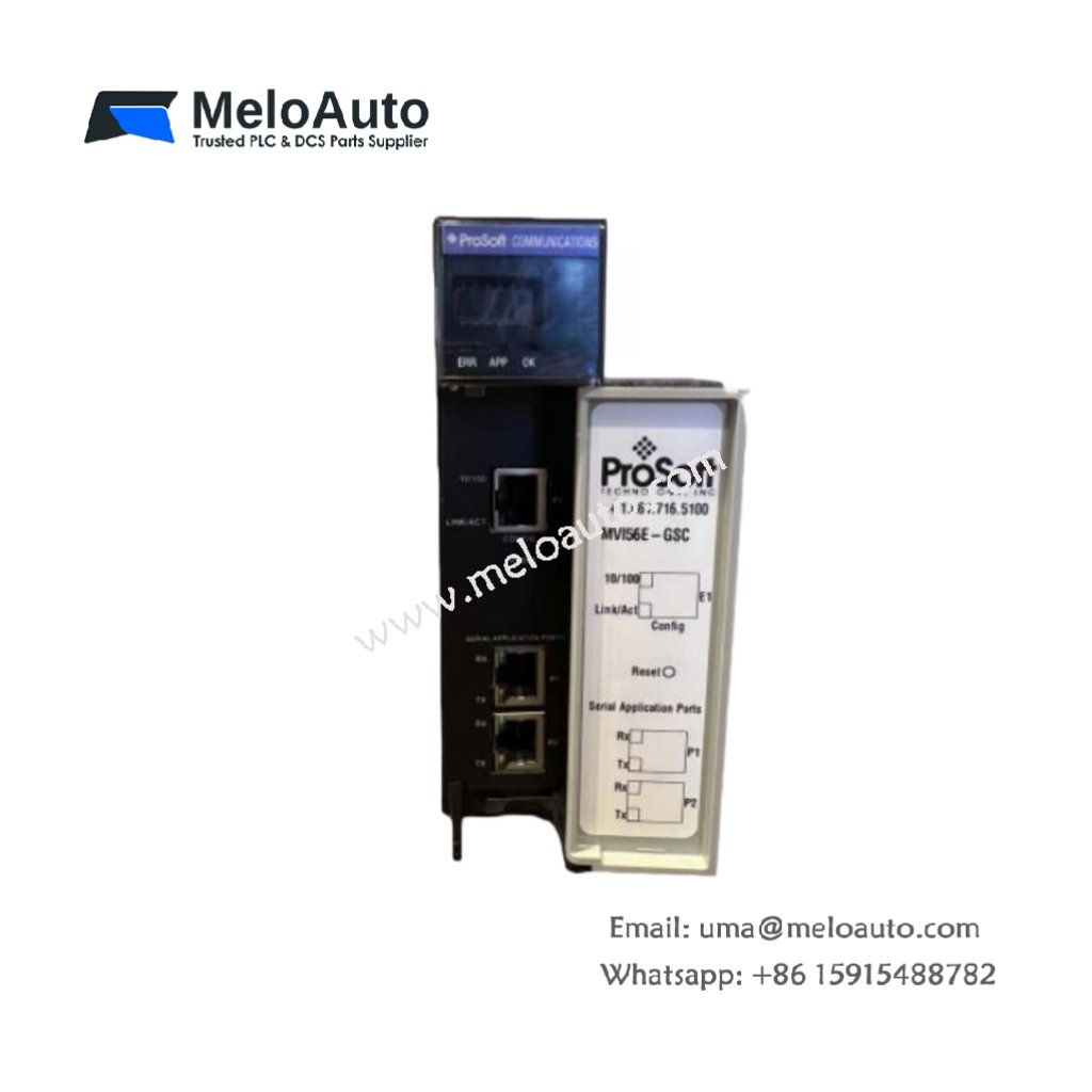 ProSoft Technology MVI56E-GSC Generic ASCII Serial Enhanced Communication Module
