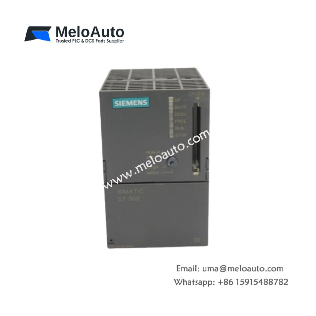 Siemens 6ES7315-1AF03-0AB0 – CPU with Integrated 24V DC Power Supply