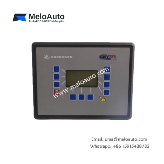 The Woodward 8406-116 offers digital control with a 9-32 VDC range, 22W power consumption, and a 70°C max temperature.