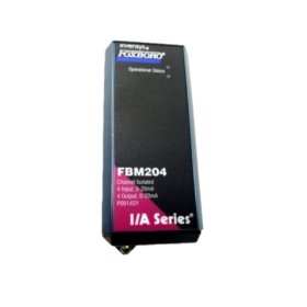 The Foxboro FBM204 RH914SY module offers 4 analog inputs and 4 analog outputs, galvanic isolation, and high accuracy for industrial applications.