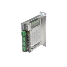 The Schneider MC-4/11/03/400 is a 3-phase servo drive with 3 Amp output, 380-480 VAC input, 0-480 VAC output, and 0-600 Hz frequency range.