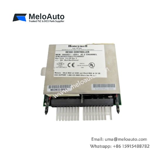 The Honeywell 900A01-0001 provides 1000W output, 90% efficiency, and 8 analog input channels for industrial automation and more.