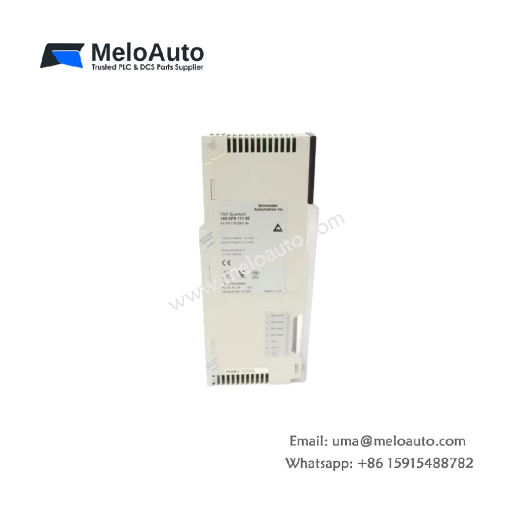 Schneider 140CPS11100 AC Power Supply for Modicon Quantum Series