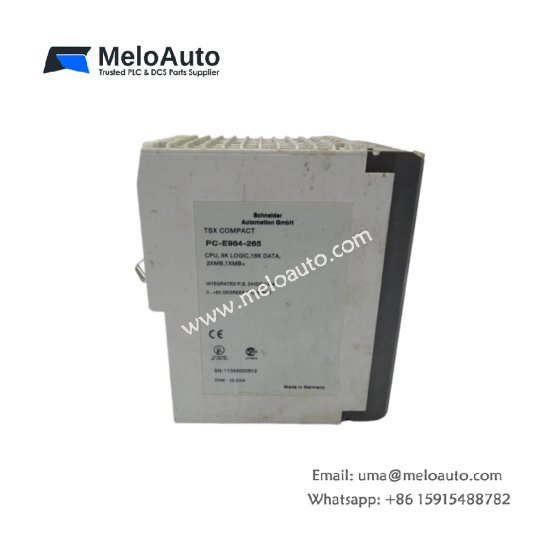 Discover the Schneider Electric PCE984265C CPU module for automation control. Offers 120/230 VAC input, 24VDC output, and MODBUS communication.