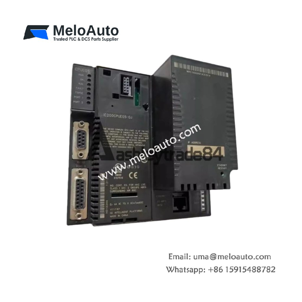 GE Fanuc IC200CPUE05 VersaMax CPU Module: Advanced Controller for Industrial Automation