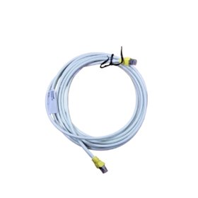 The Honeywell 51305482-210 Ethernet cable supports 100 Mbps data transfer, provides fault tolerance, and is compatible with TDC 3000 systems, ensuring reliable communication.