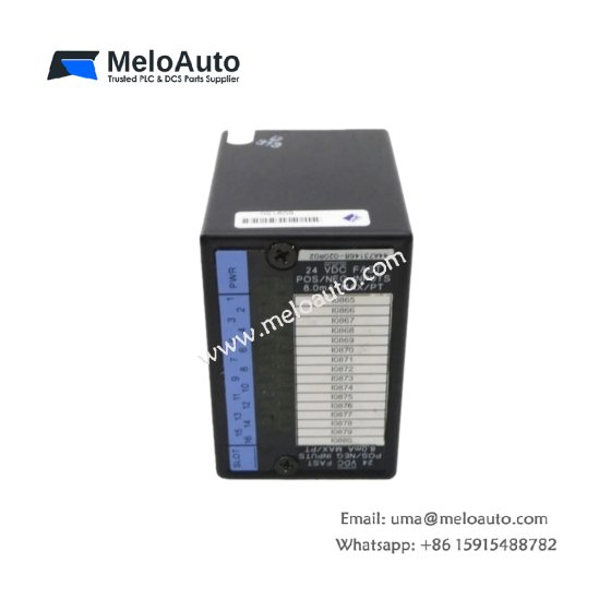 The GE IC670MDL644 is a 16-point fast input module with positive/negative logic support. It provides 250V AC isolation and LED indicators for monitoring system health.