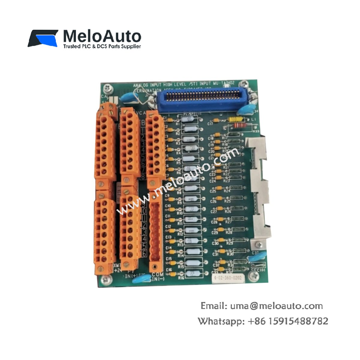 Honeywell MU-TAIH23 Analog Input Field Termination Assembly