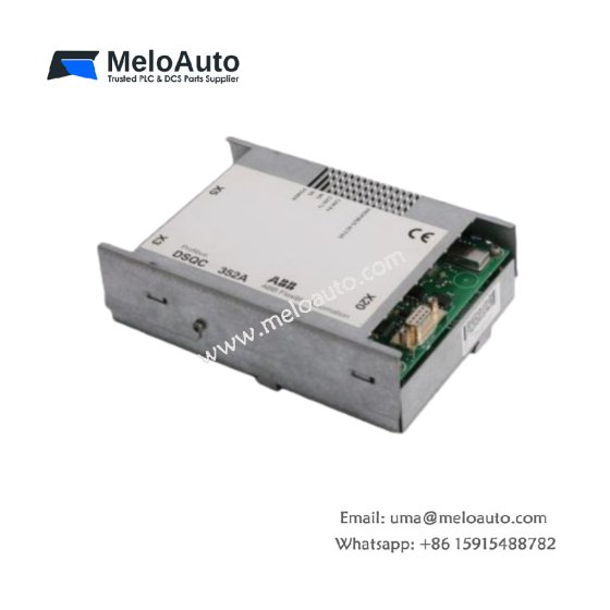 The ABB DSQC354 is a versatile encoder interface card supporting incremental, absolute, and servo encoders for seamless integration in robotic and industrial applications.