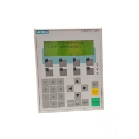 The Siemens 6AV3607-1JC20-0AX1 operator interface features a 4x20 LCD, PROFIBUS-DP, and 24 VDC power supply, ideal for SIMATIC S7 systems. ​