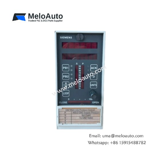 The Siemens 353A4FNCNB4 is a Process Automation Controller that operates on 120/240VAC power, ideal for DCS and communications applications in industrial automation.
