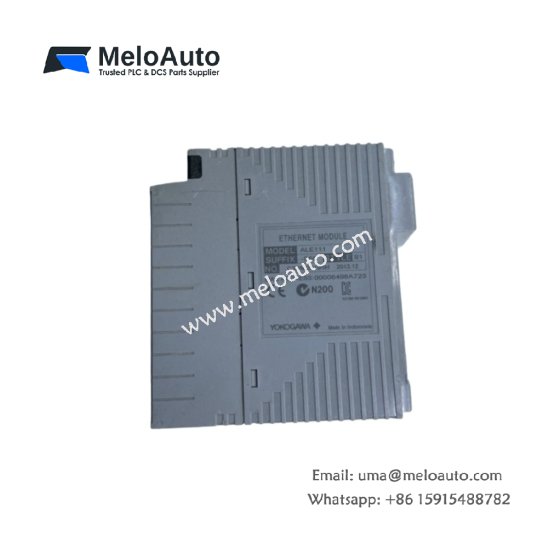 The Yokogawa ALE111-S00 module supports TCP/IP and Modbus protocols for Ethernet communication, offering reliable data transfer and system integration.