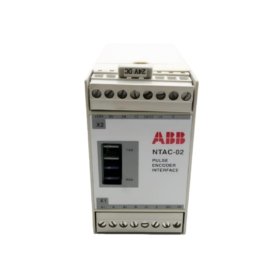 The ABB NTAC-02 Encoder Pulse Interface Module offers 24VDC operation and 30mA max encoder signals. Compatible with ABB drives, it ensures reliable performance in automation systems.