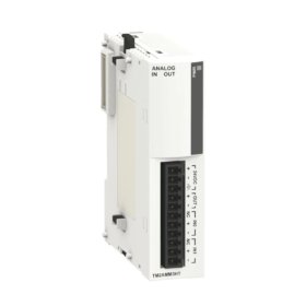 Discover the Schneider TM2AMM3HT Analog I/O Module with 2 high-level inputs (current/voltage) and 1 output. Ideal for Modicon M238 control systems.