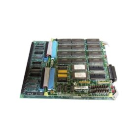 The GE DS3800DMPK1E1D Static Voltage Regulator Board regulates voltage for Mark IV turbines. It features EPROM sockets, jumpers, and ribbon cable connectors for secure connections. ​