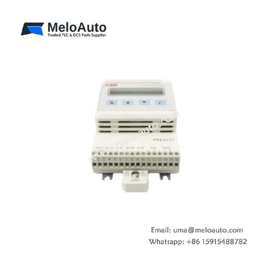 The ABB PFEA111-20 3BSE050090R20 is a high-performance tension electronics module with dual load cell inputs, flexible outputs, and adjustable filtering for precise measurements. The ABB PFEA111-20 3BSE050090R20 is a high-performance tension electronics module with dual load cell inputs, flexible outputs, and adjustable filtering for precise measurements.