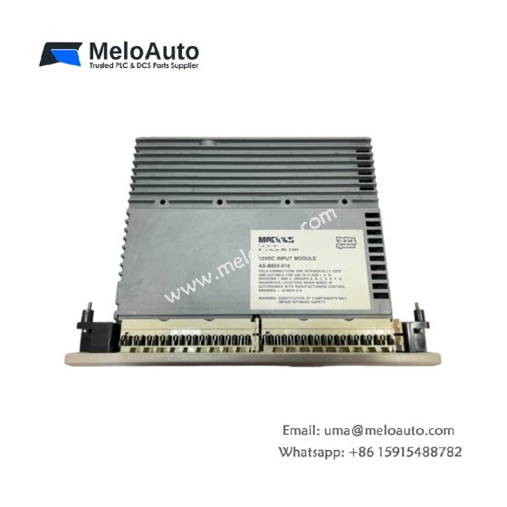 Schneider Electric ASB855016 16-channel 12V DC input module. Features LED per channel, 2.25 lb weight, and operates from 0-60°C for reliable PLC integration.