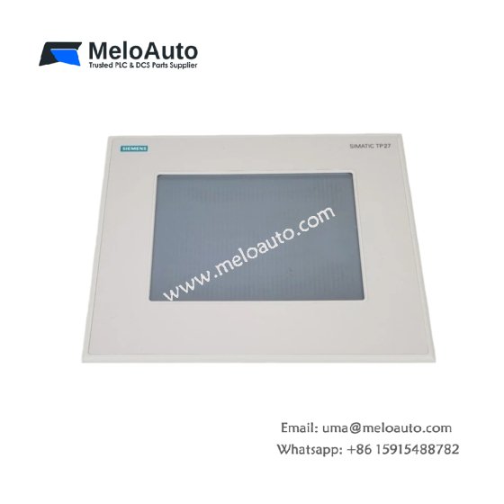The Siemens 6AV3627-1QL00-0AX0 Touch Panel features a 10.3-inch STN color LCD, 480 x 640 resolution, 1MB Flash-EPROM, and durable backlighting for industrial applications. The Siemens 6AV3627-1QL00-0AX0 Touch Panel features a 10.3-inch STN color LCD, 480 x 640 resolution, 1MB Flash-EPROM, and durable backlighting for industrial applications.