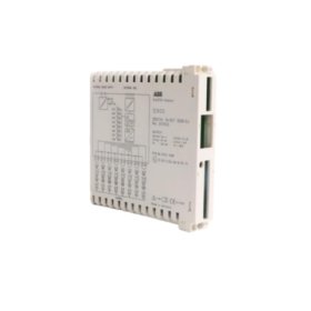 The ABB DX910 industrial automation module features 16 channels, 24V DC output, and a wide temperature range for reliable system control.