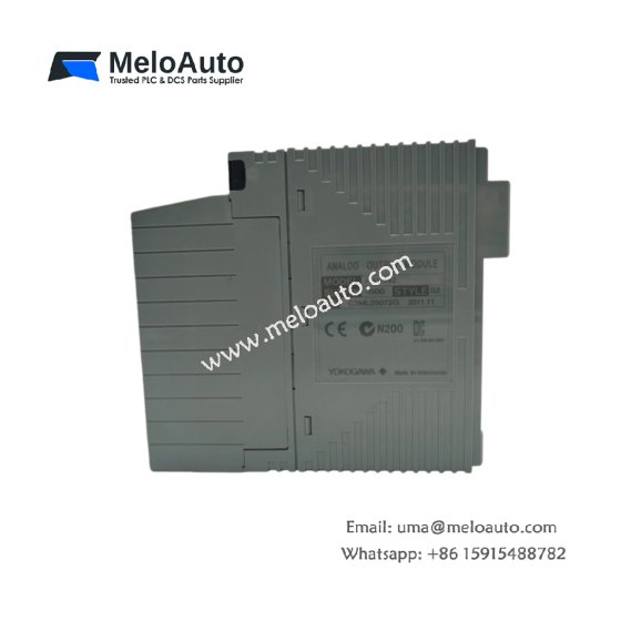 The Yokogawa AAV542-S00 offers 16 non-isolated output channels, ±0.3% accuracy, and a 10 ms data update period for precise control in industrial systems.