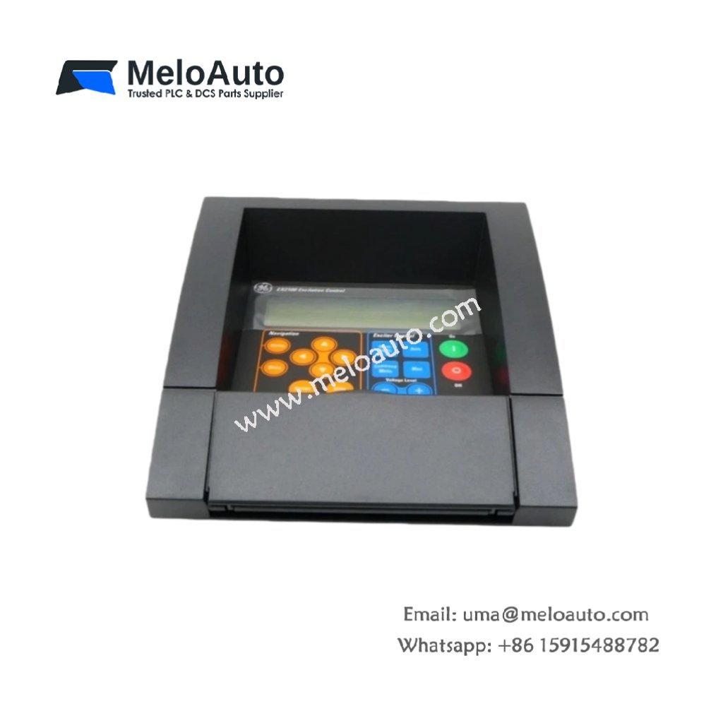 GE IC752SPL014 Operator Interface for EX2100 Excitation Control Panel