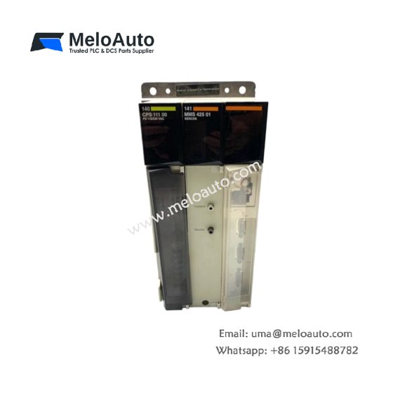 The Schneider 140MMS42500 motion controller offers 2500 mA power and local backplane connectivity. It supports four axes and operates in challenging environments.