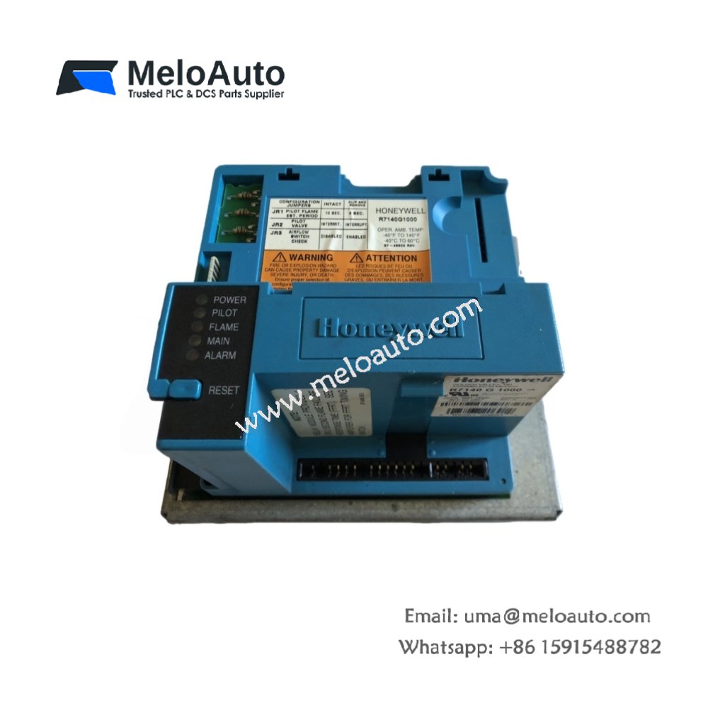 Honeywell R7140G1000 Burner Control Module – Upgrade Replacement for R4140G with Preignition Interlocks