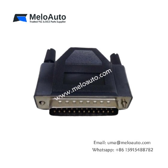 The IC693ACC307 I/O bus terminator plug with a 25-pin connection ensures seamless data transfer for 90-30 series. Built for durability, easy installation, and precise signal termination.