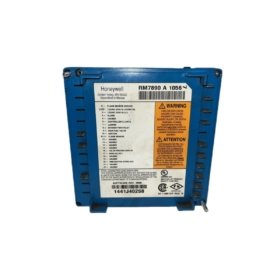 The Honeywell RM7890A1056 offers intermittent pilot control and preignition protection. Designed for 120 VAC systems, ideal for industrial burner applications.