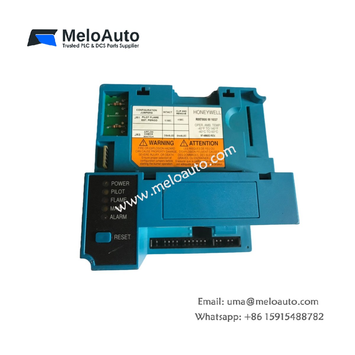 Honeywell RM7800M1037 Burner Control Unit | 7800 Series